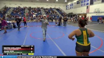 189 lbs Cons. Round 2 - Beatriz Avellaneda, Orange County Grappling vs Raven Ross, Long Beach Poly High School Wr