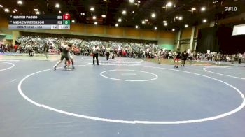 165 lbs Quarterfinal - Andrew Peterson, Beyer vs Hunter Paclib, Kamehameha