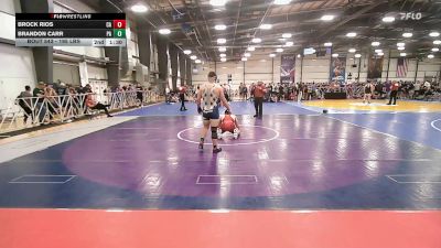 195 lbs Consi Of 8 #2 - Brock Rios, CA vs Brandon Carr, PA