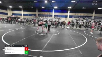 190 lbs Consi Of 32 #1 - Luka Bojicic, La Costa Canyon HS vs Isaiah Garrett, Wild Pack