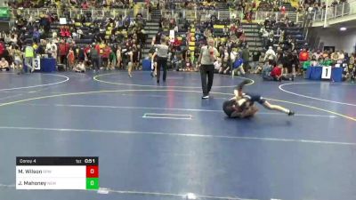 84 lbs Consy 4 - Maverik Wilson, Rpw vs Jackson Mahoney, New England Gold