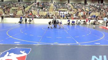 70 lbs Consi Of 8 #1 - Leo Miller, Morris Fitness Wrestling Club vs Wyatt Bishop, Banks Co. BattleBorn Wrestling