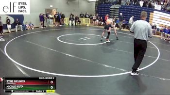 105 lbs. Cons. Round 4 - Nicole Kuta, Lincoln East vs Tyne Melnick, Kirksville