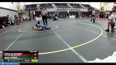 71 lbs Semifinal - Yahya Ali Shaheed, Highland Wrestling Club vs Knox Hannah, Greentown Wrestling Club