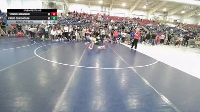 75 lbs Champ. Round 1 - Knox Mauger, Westlake vs Cruz Chisholm, Fremont Wrestling Club