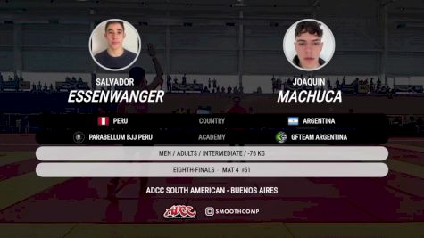 Joaquin Machuca vs Salvador Essenwanger 2025 ADCC South American Championship