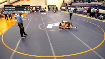 175 lbs 1st Place Match - Lucus Maier, Pontiac vs Owen Moser, Illinois Valley Central