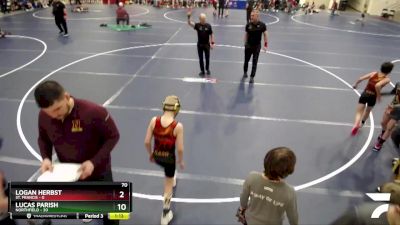 75 lbs Round 4 (6 Team) - Tucker Burr, St. Francis vs Jace Evers, Northfield