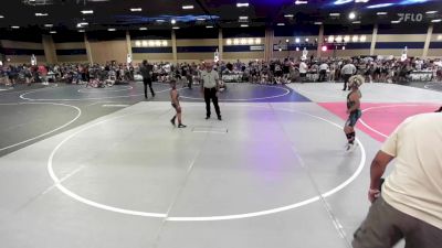 74 lbs Quarterfinal - Vincent Abania, Oakdale WC vs Jayce Mundt, Top Notch WC