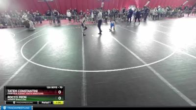 70 lbs Champ. Round 1 - Rocco Mion, Askren Wrestling vs Tatem Constantini, Parkview Albany Youth Wrestling