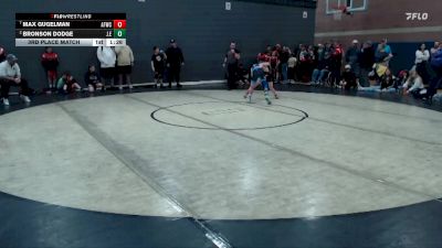 93 lbs 3rd Place Match - Bronson Dodge, J.E.T. vs Max Gugelman, American Falls Wrestling Club