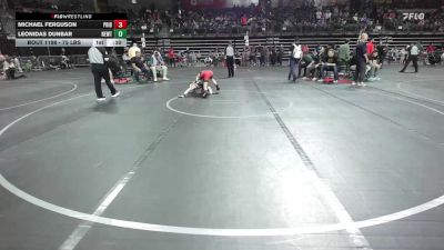 75 lbs Consi Of 16 #2 - Michael Ferguson, Pride WC vs Leonidas Dunbar, Newton
