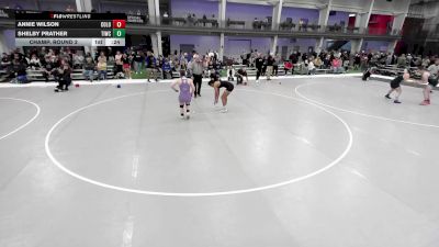 JR GIRLS HARDLUCK - 134.4-137.4 Champ. Round 2 - Ryla Arila, Indiana vs Abbygayl Jackson, Oakley Wrestling Club