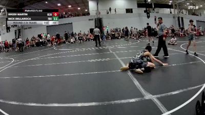 96 lbs Round 4 (6 Team) - Mason Myers, Kardiac Kidz vs Reid Chartowich, Yale Street