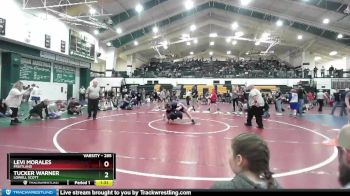 285 lbs 1st Place Match - Levi Morales, Fruitland vs Tucker Warner, Lowell Scott