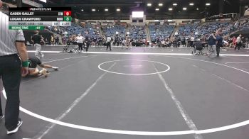 133 lbs Champ. Round 3 - Caden Gallet, University Of Saint Mary (KS) vs Logan Crawford, Northeast Oklahoma