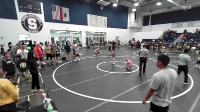 59-64 lbs Round 2 - Terry Eum, Savage House Wrestling Club vs Evelyn Nelms, Mantanona Training Center