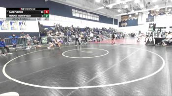 125 lbs Cons. Round 4 - Sam Flores, Righetti vs Megan Merrifield, Temescal Canyon