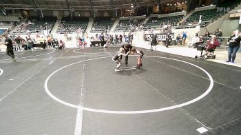 49 lbs Semifinal - ROWDY BLAKE, R.A.W. vs Achilles Davie, Salina Wrestling Club