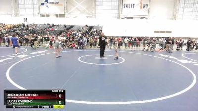 75 lbs Cons. Round 3 - Lucas Overend, Club Not Listed vs Jonathan Aufiero, GPS Wrestling Club