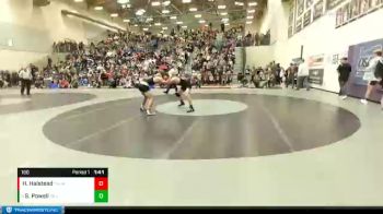 160 lbs Quarterfinal - Steven Powell, Silverton vs Holton Halstead, Thurston