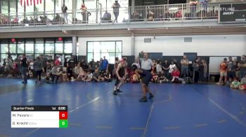 120 lbs Quarterfinal - Meco Favors, St. Pius Wrestling Club vs Dane Kracht, Social Circle USA Takedown