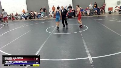 136 lbs Placement Matches (8 Team) - Dakota Anderson, Washington vs Muhammad Najafzade, Arkansas