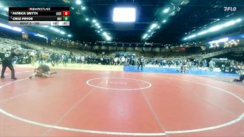 150 lbs Cons. Round 6 - Patrick Smyth, Lovett School vs Cruz Pryor, Nolensville High School