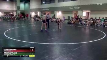 120 lbs Round 3 (6 Team) - Jordan Bivins, Bonita Boys vs Tristan Vladic, Montana Senior