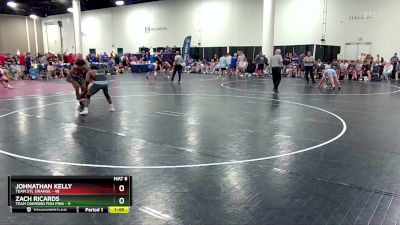 190 lbs Semis & Wb (16 Team) - Johnathan Kelly, Team STL Orange vs Zach Ricards, Team Diamond Fish Pink