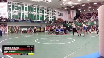 138 lbs Cons. Round 3 - Nick Piontkowski, Olentangy (Lewis Center) vs Carl Warner, Delta