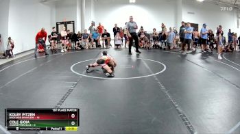 60 lbs Finals (2 Team) - Cole Gioia, Journeymen Blue vs Kolby Pitzen, Backyard Brawlers