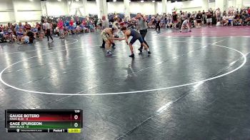 120 lbs Semis & Wb (16 Team) - Gauge Botero, MAWA Blue vs Gage Spurgeon, Iowa Black