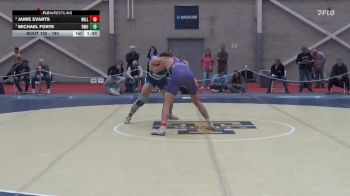 184 lbs Quarterfinal - Michael Forte, Roger Williams vs Jamie Evarts, Williams College