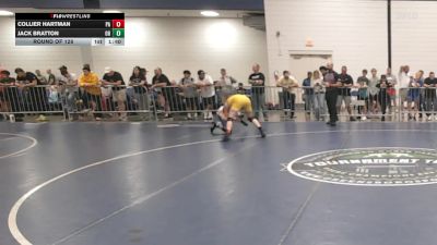 144 lbs Round Of 128 - Collier Hartman, PA vs Jack Bratton, OH