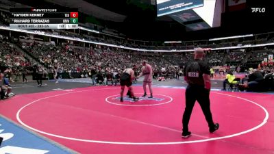 285-3A 5th Place Match - Hayden Kenney, The Classical Academy vs Richard Terrazas, Grand Valley