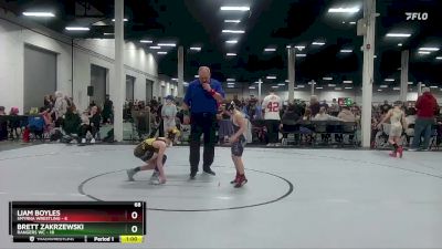 68 lbs Round 9 (10 Team) - Brett Zakrzewski, Rangers WC vs Liam Boyles, Smyrna Wrestling