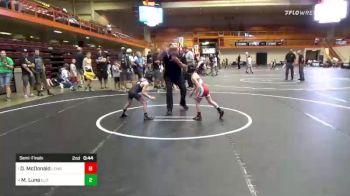 49 kg Rr Rnd 2 - Sebastian Gonzales, Shakopee Mat Club vs Mason Huitt, Purebred Elite