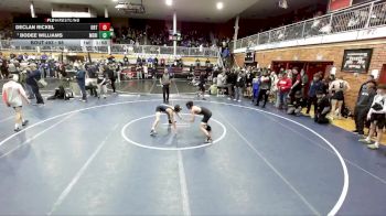 98 lbs Quarterfinal - Bodee Williams, Meridian vs Declan Rickel, Orting
