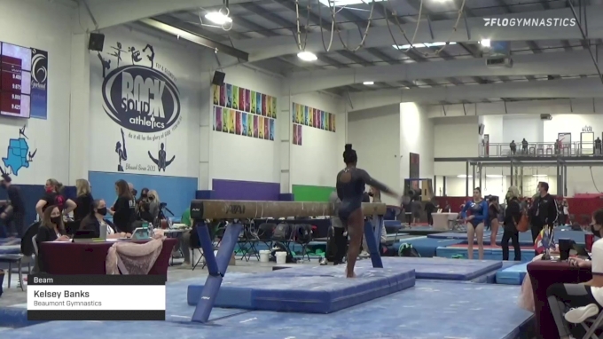 Kelsey Banks Beam Beaumont Gymnastics 2021 Region 3 Women s Championships