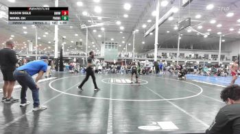 108 lbs Rr Rnd 4 - Mason Sigle, Downingtown West - HS vs Mikiel Oh, Pocono Mountain Regional Wrestling Club - HS