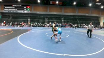 126 lbs Champ. Round 1 - Khoi Cortes, Rancho Bernardo vs Carson Fiebusch, Basha