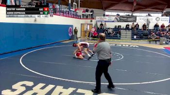 140 lbs Placement (4 Team) - Destry Hansen, American Leadership Academy - QC vs Aiden Espinoza, Florence High School