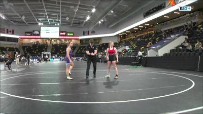 136 lbs Cons. Semi - Valerie Hamilton, Unattached vs Emily Neumann, Iowa Wesleyan