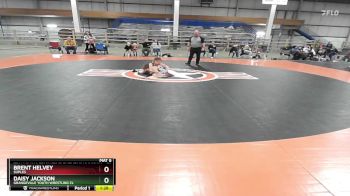 78 lbs Round 2 - Daisy Jackson, Grangeville Youth Wrestling Cl vs Brent Helvey, Suples