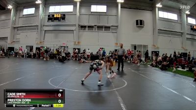 84 lbs Round 1 (6 Team) - Cade Smith, Killer Elite vs Preston Dorn, Lake/Armory Red