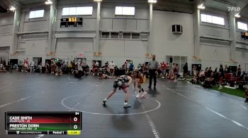 84 lbs Round 1 (6 Team) - Cade Smith, Killer Elite vs Preston Dorn, Lake/Armory Red