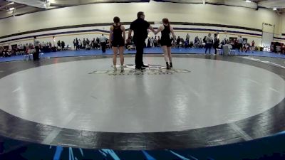 145 lbs Champ. Round 2 - Jordan Milanowski, Davenport University vs Carlee Wilson, Indiana Tech University