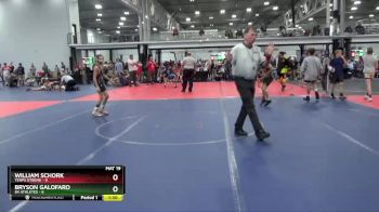 84 lbs Round 4 (6 Team) - William Schork, Terps Xtreme vs Bryson Galofaro, 84 Athletes