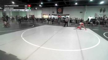 116 lbs Round Of 16 - Layli Farhoumand, Coast Wr Acd vs Alexis Cruz, Hotsots